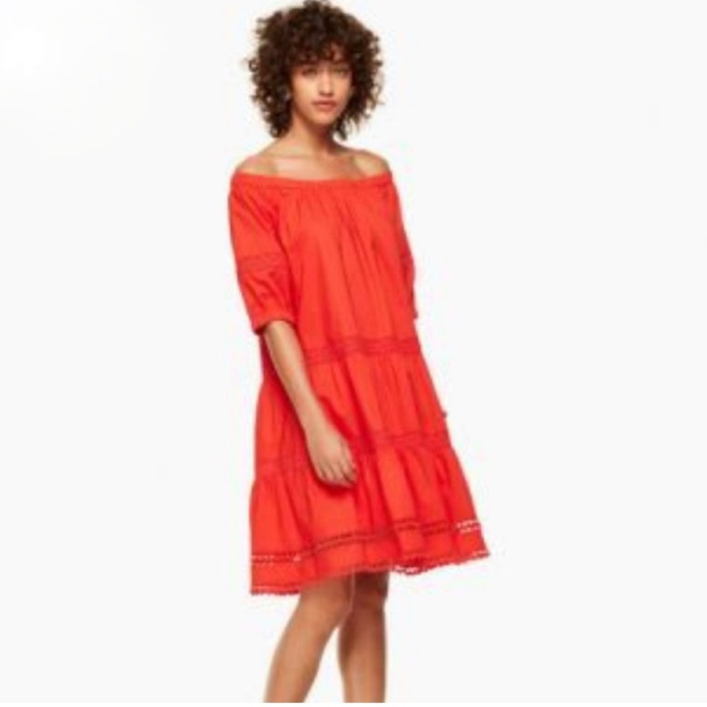 Kate spade Broome Street off the shoulder Dress